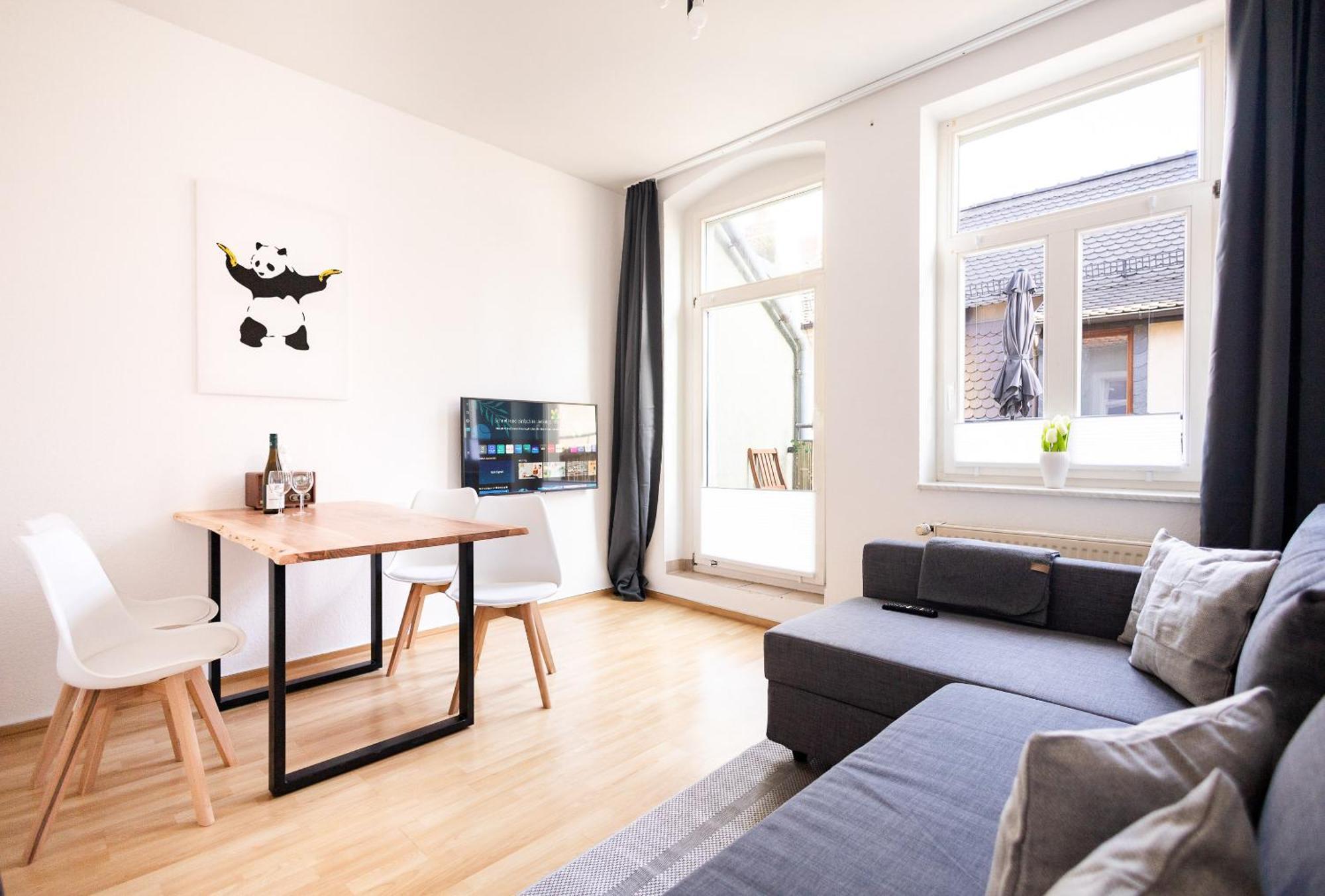 Ko-Living - Händel Stube - Altstadt - zentral - 3ZKB - 6P Halle  Exterior foto