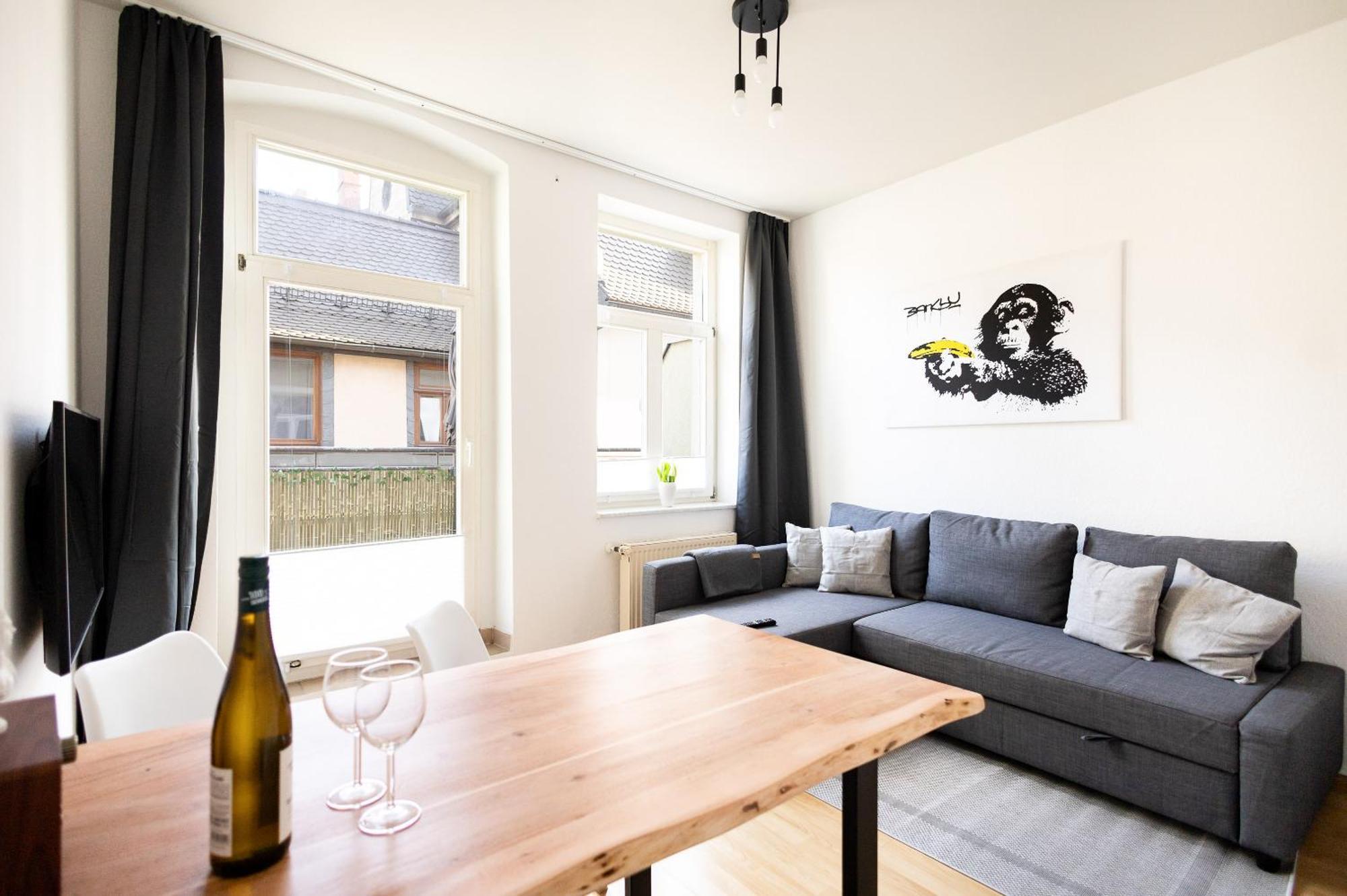 Ko-Living - Händel Stube - Altstadt - zentral - 3ZKB - 6P Halle  Exterior foto