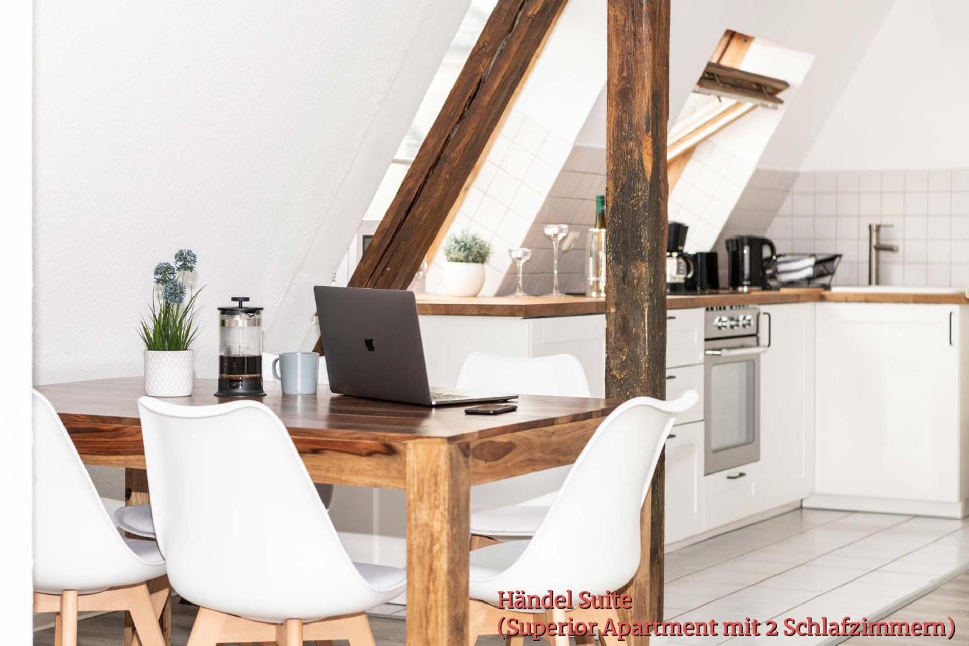 Ko-Living - Händel Stube - Altstadt - zentral - 3ZKB - 6P Halle  Exterior foto